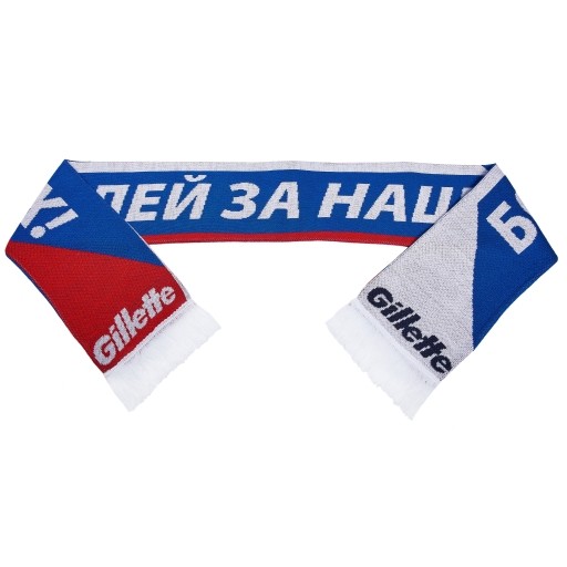 Шарф с логотипом Gillette
